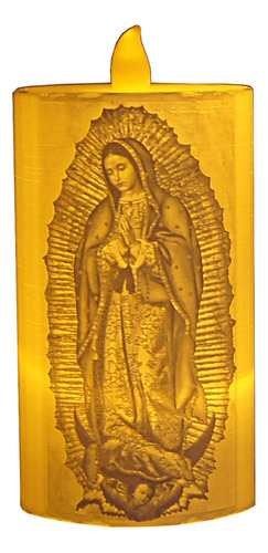 Lampara Virgen De Guadalupe Litofania 