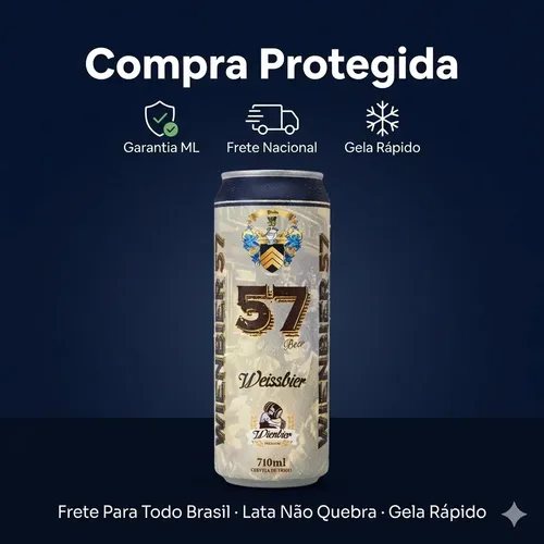 DREAM BEER５本セット Cerveja Wienbier 57 Beer Premium Weissbier Weiss Latão 710ml