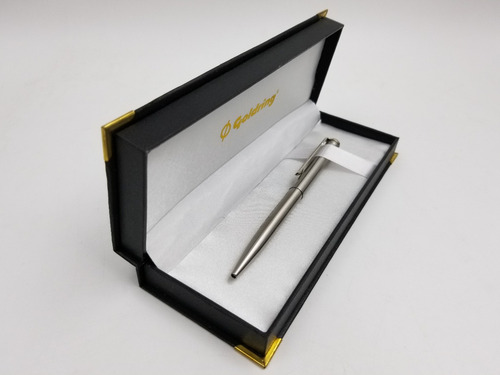 Imagen 3 de 5 de Boligrafo Sello Acero Inoxidable Pulido, Pluma Con Sellador