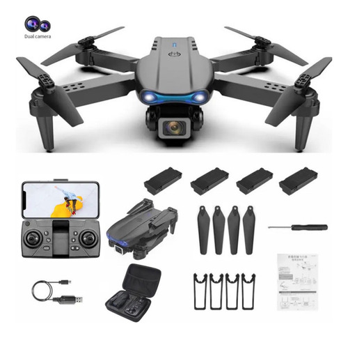 Drone Bueno Bonito Y Barato Con 4 Pilas Para Adultos O Niños