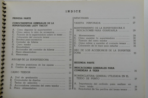 Manual De Instrucciones Supertejedora Lady-tricot Memorac115 (Usado)