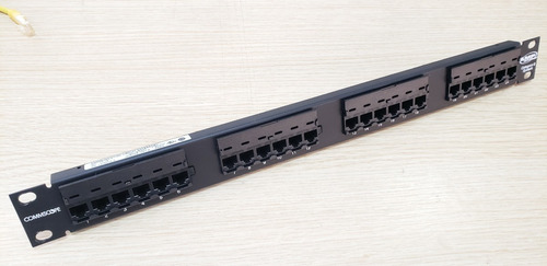 Patch Panel Amp Cat6 24p Commscope