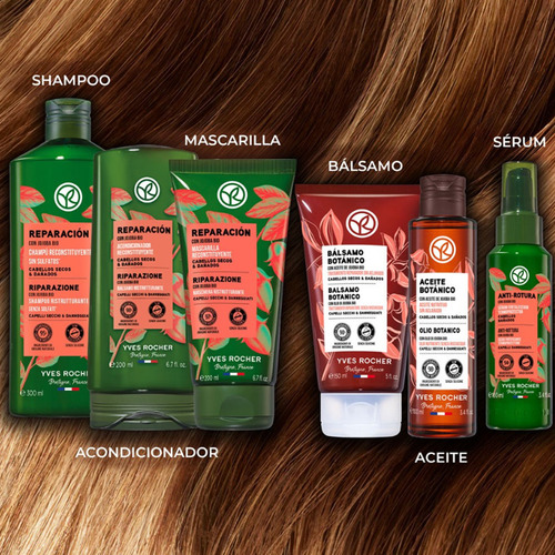 Aceite Capilar Reparacion Tratamiento Multiusos Nutricion
