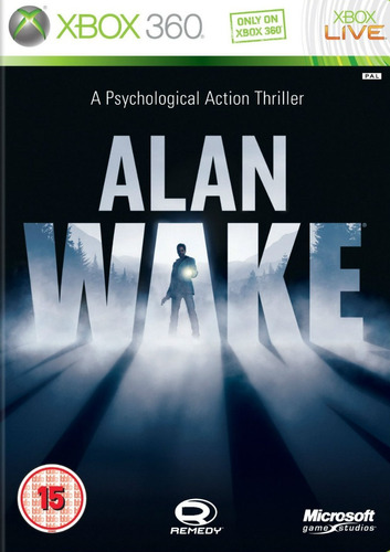 Jogo Alan Wake Xbox 360 X360 Mídia Física Terror Psicologico