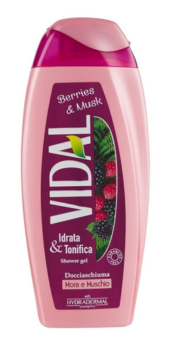 Gel De Ducha Perfumado Mujer Vidal Berries & Musk 250ml Febo