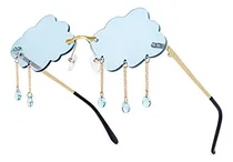 Comprar Gafas De Sol De Nube Rimless Para Mujer Hombre Tassel D97fa