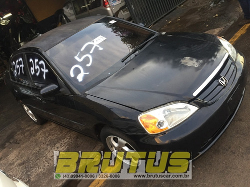 Honda Civic 1.7 2002 Sucata Para Retirada De Peças