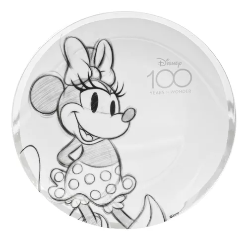 Vajilla de Porcelana 12 Piezas DiseÃ±o ClÃ¡sico ColecciÃ³n Disney 100 Years  Of Wonder, Ambient 21 Vajilla de porcelana Disney 100