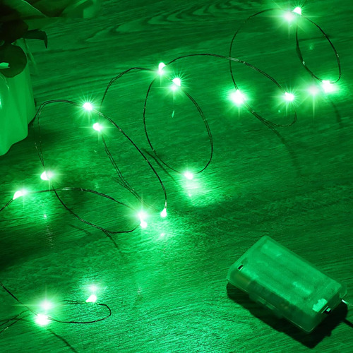 Mini Guirnalda De Luces Ariceleo Para El Día De San Patricio