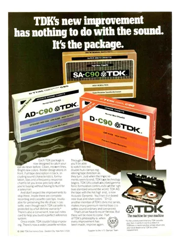 Tdk Ad-c60 Vintage Año 1979 , Sellado De Fabrica!, Coleccion