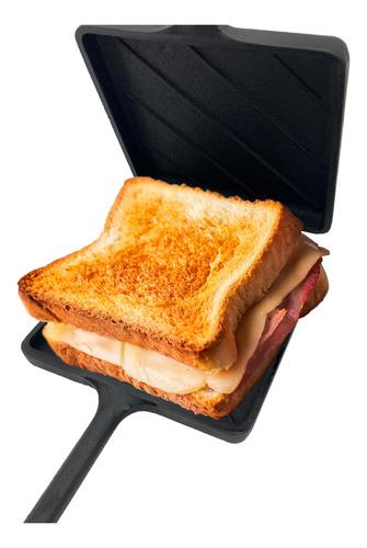2 Sanduicheira Misteira De Ferro Fundido Fogão Misto Premium