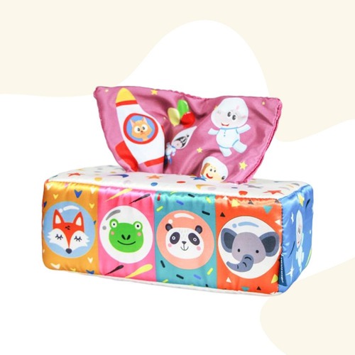 Caixa De Lenços Montessori Toy Toy Toys Tipo De Espaço