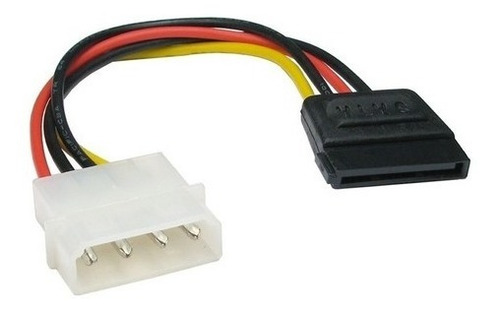 Cable Sata Power Molex Ide Discos Rigidos Hdd Ssd 4 Pin Noga