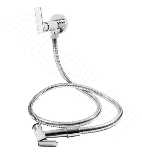 Ducha Higiênica Luxo Metal Cromado Acionamento 1/4 Volta C73