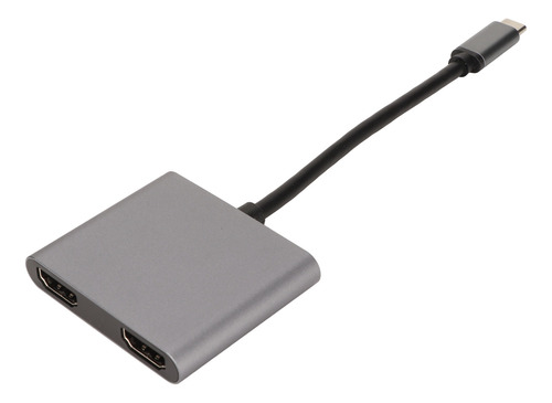 Adaptador De Interfaz Multimedia Usb C A Dual Hd, Hub De Int