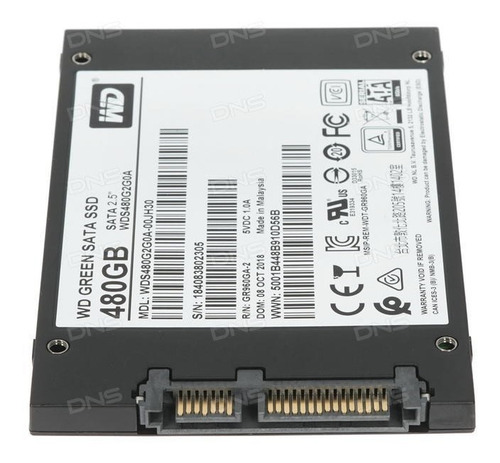 Disco Solido Ssd Westerm Green 480gb 2.5 Sata Pc Laptop New