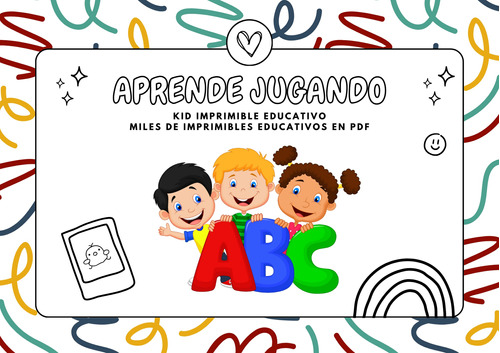 Kit Imprible Actividades Niños En Cuarentena De 3 A 6 Años