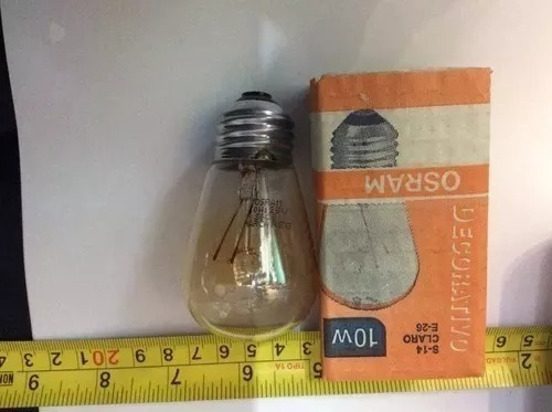 20 Foco Anuncio Marca Osram 10w