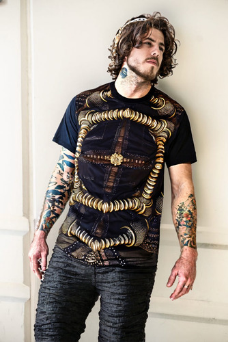 Playera Creativo 009 Hombre Estampado Casual