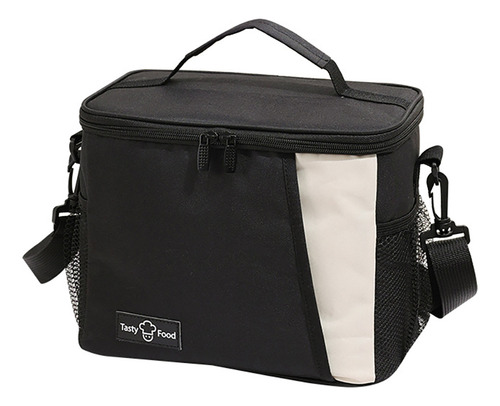 Bolsa Termica Lancheira Fitness Marmita Caixas E Bolsas Térm Cor Preto