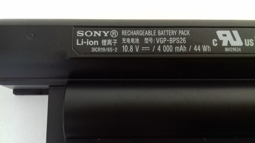 Batería Sony Vaio Vgp-bps26 Vgp-bps26a Vgp-bpl26