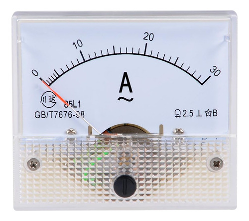 Ac 0-30a Panel Analógico Amperímetro Medidor Ampere Medid