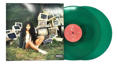 Sza Ctrl Lp 2vinilos De Color Verde Translúcido New En Stock