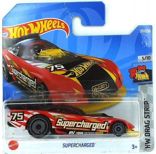 Hotwheels Carro Supercharged + Obsequio 
