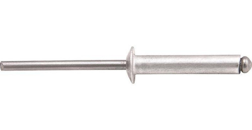 Rebite Repuxo De Alumínio 3,2x6,0mm Mandril Aço Com 100 Peça