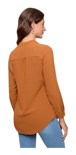 Blusas color camel sale
