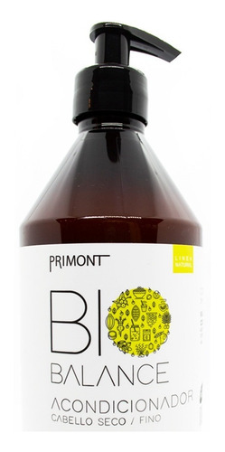 Primont Acondicionador Vegano Bio Balance Kale Y Coco 500ml