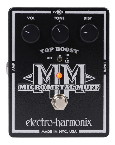 Pedal Distorsion Electro Harmonix Micro Metal Muff