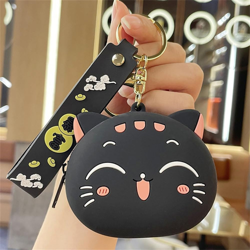 Monedero/llavero Mini - Gato De La Suerte