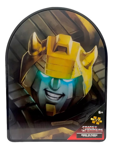 Puzzle Rompecabezas En Lata 3d Bumblebee 300 Piezas