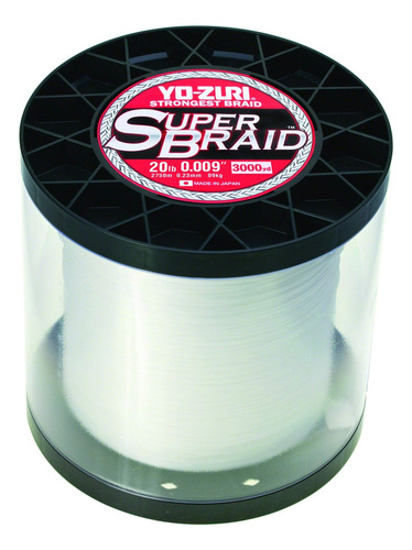 Yo-zuri Yz Sb 20 Libras Wh 3000yd Super Blanco