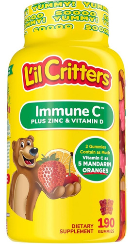 Inmune C 190 Cps Lil Critters - Unidad a $1333