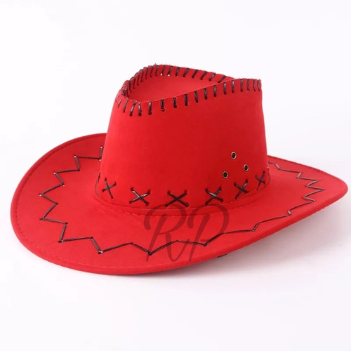 Imagen 2 de 2 de Gorro De Vaquero, Vaquera, Cowboy, Unisex, Color