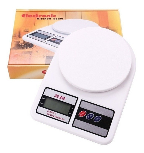 Balanza Gramera Digital De Cocina Digital Capacidad 7 Kilos