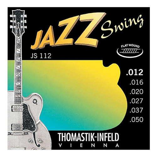 Thomastik Js112 Jazz 012 Encordado Guitarra Flat Lisas