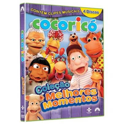 Cocoricó 4 Em 1 - Coleção Melhores Momentos - 4 Dvds
