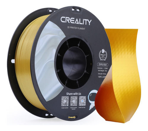 Filamento Impressora 3d Creality Pla Crsilk Várias Cores 1kg