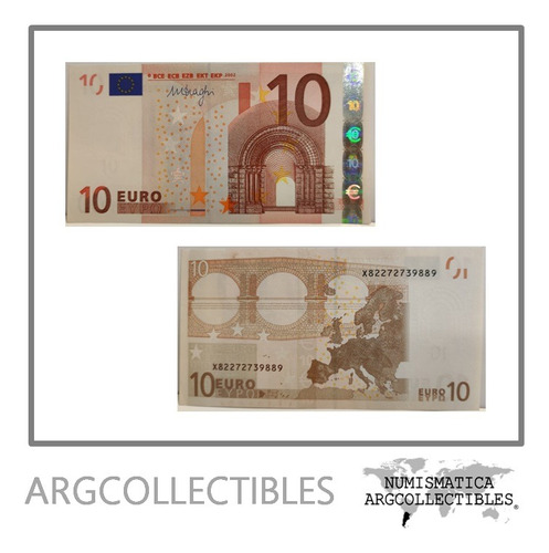 Alemania Billete 10 Euros 2002 P-15x Unc