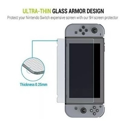 Vidrio Templado Nintendo Switch Accesorios Protector