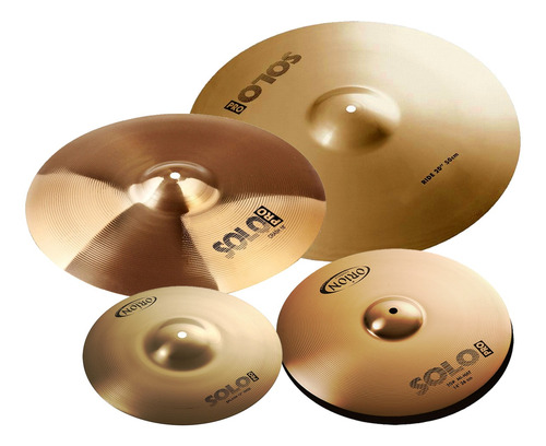 Platillos Para Bateria Set Orion Solo Pro Hi-hat Crash Ride 