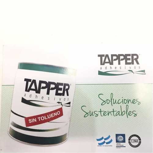 Imagen 3 de 5 de Adhesivo De Contacto Tapper Tr286 2,8kg. Ideal Calzado