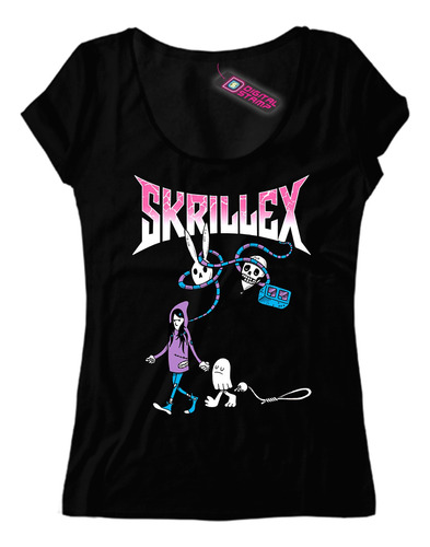 Remera Mujer Skrillex Sonny John Moore Globos Me62 Dtg