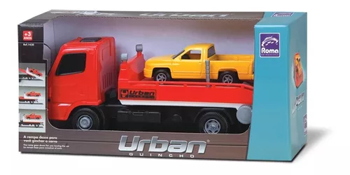 Caminhão Urban Guincho + Caminhonete - Roma Brinquedos