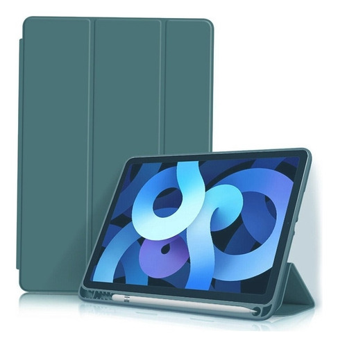 Funda Tablet Smart Generica Para iPad Pro 2 / 3 11'' 2020/21 Color Verde Oscuro