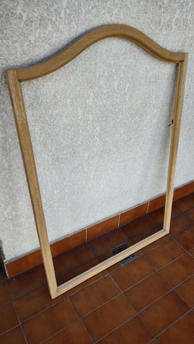 Marco Roble Antiguo Para Espejo.madera Lavada
