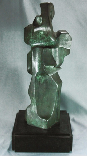 Virginia Sé -  Escultura Modernista Bronze  54cm. - Lenach